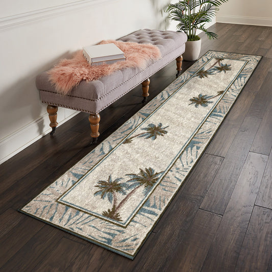 Coastal Palm CLP021030N Runner Rug