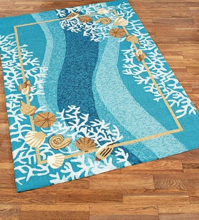Coastal Shells CLT0810037A Rug