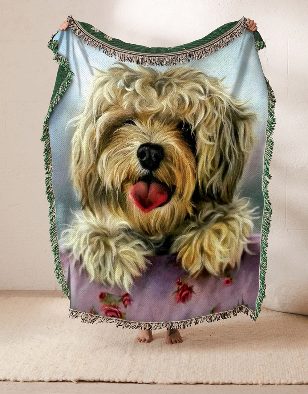Cockapoo ML2510118S Throw Blankets For Sofa