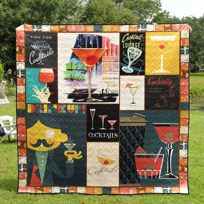 Cocktail TN140605 Quilt Blanket