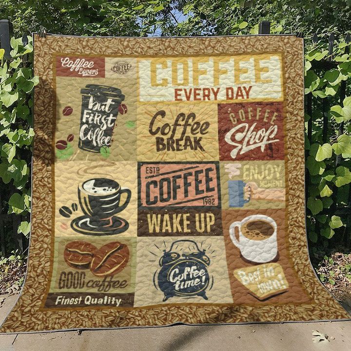 Coffee ML260607 Quilt Blanket