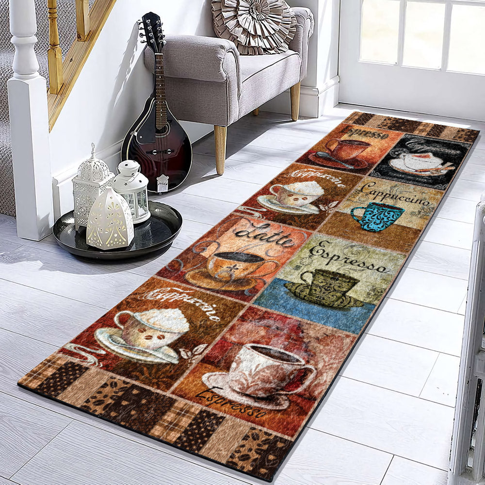 Coffee DD1710051RU Runner Rug