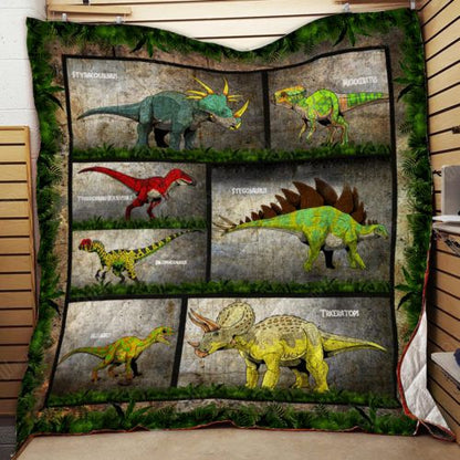 Collection Dinosaurs CLA0710254Q Quilt Blanket