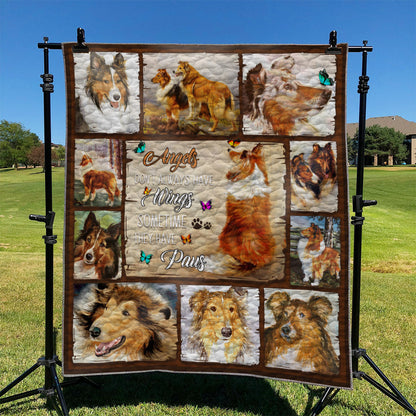 Collie YH3110863 Quilt Blanket