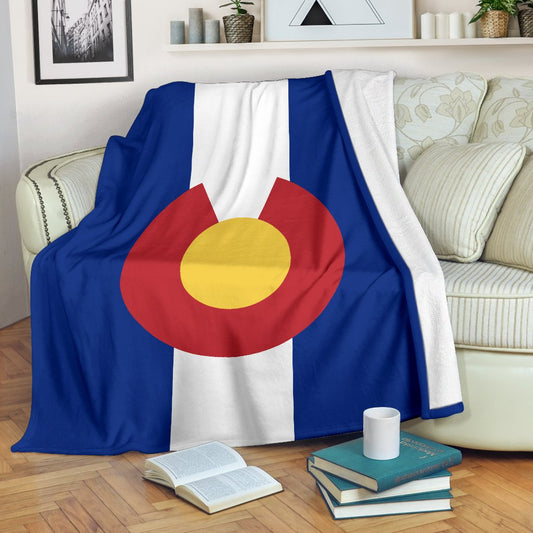 Colorado CL04100049F Sherpa Fleece Blanket