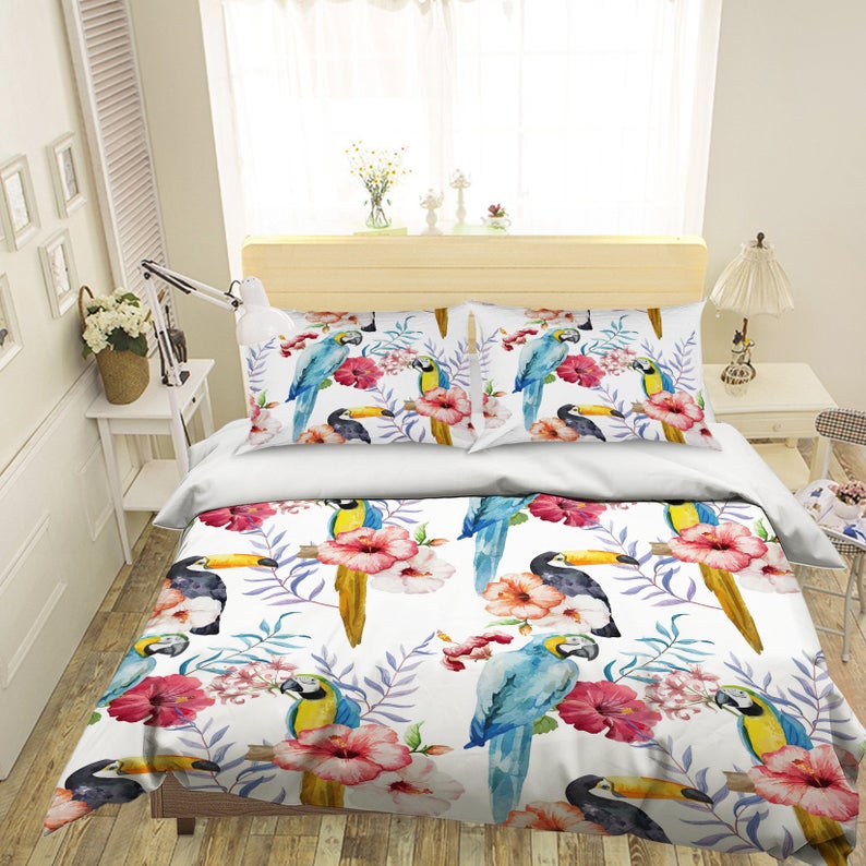 Colored Parrot CLA0310136B Bedding Sets