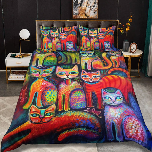 Colorful Cat BT190815BB Bedding Sets