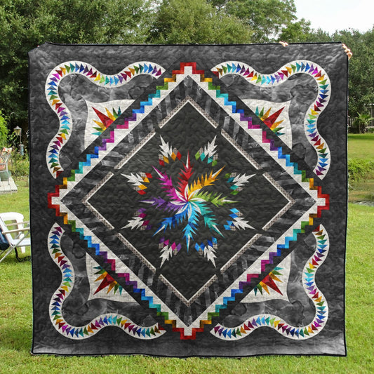 Colorful Flower Quilt Blanket MT200505D
