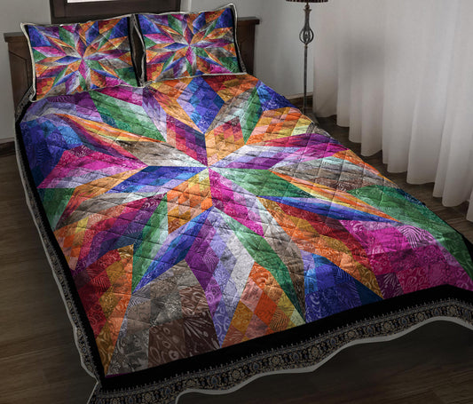 Colorful Star Native American Quilt Bedding Set TL230514Y