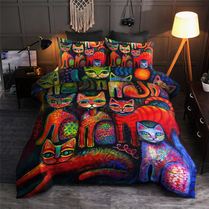 Colorful Cat BT190815B Bedding Sets