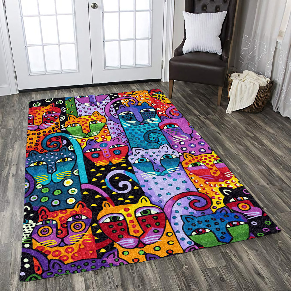 Colorful Cat BT190815R Rug
