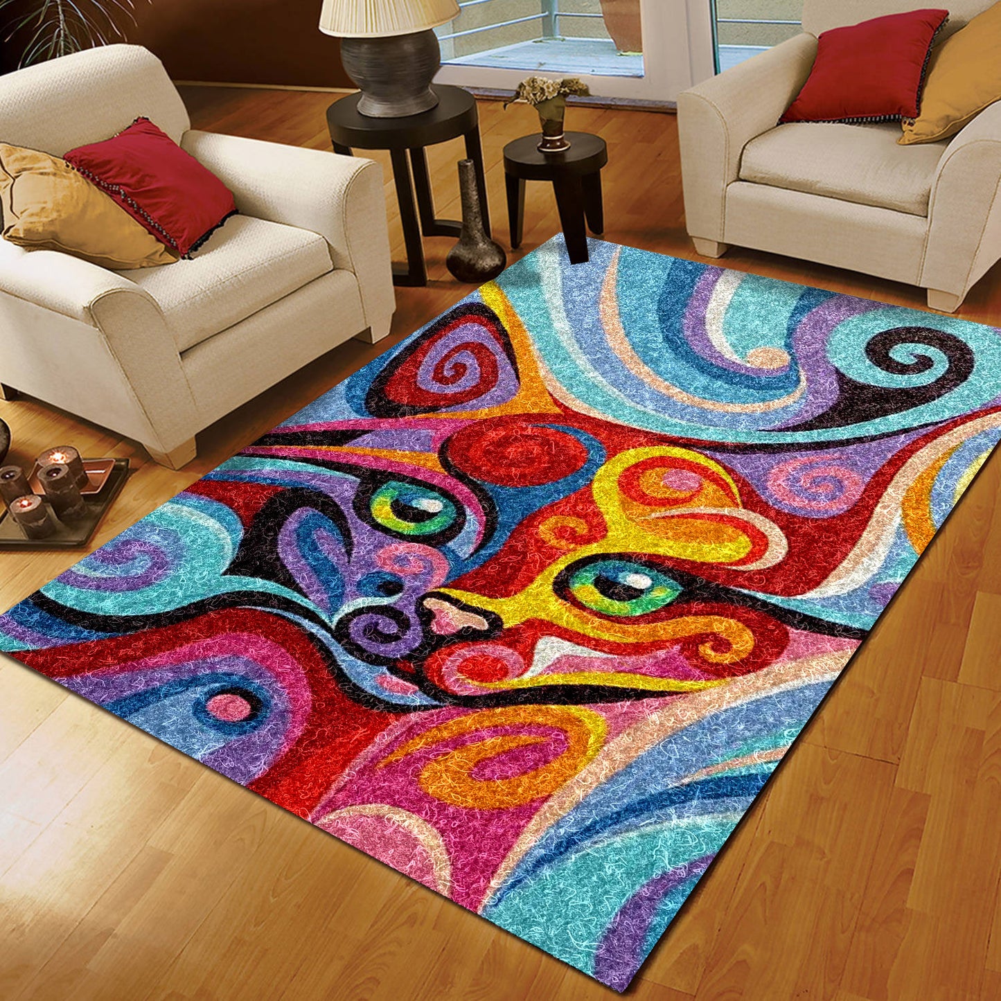 Colorful Cat TN0809036M Rug