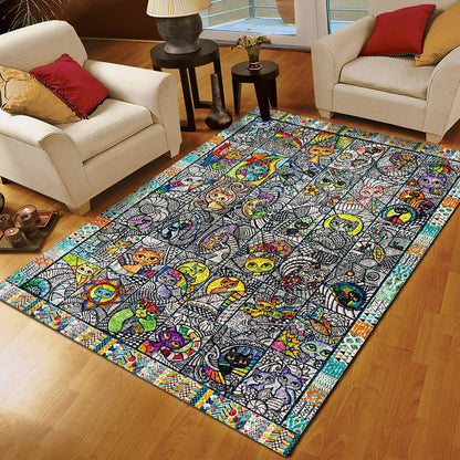Colorful Cats CLA15100164R Rug