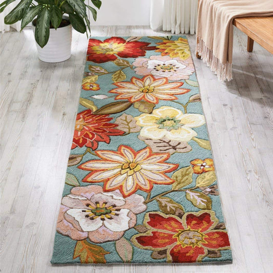 Colorful Flower CLP180928R Runner Rug