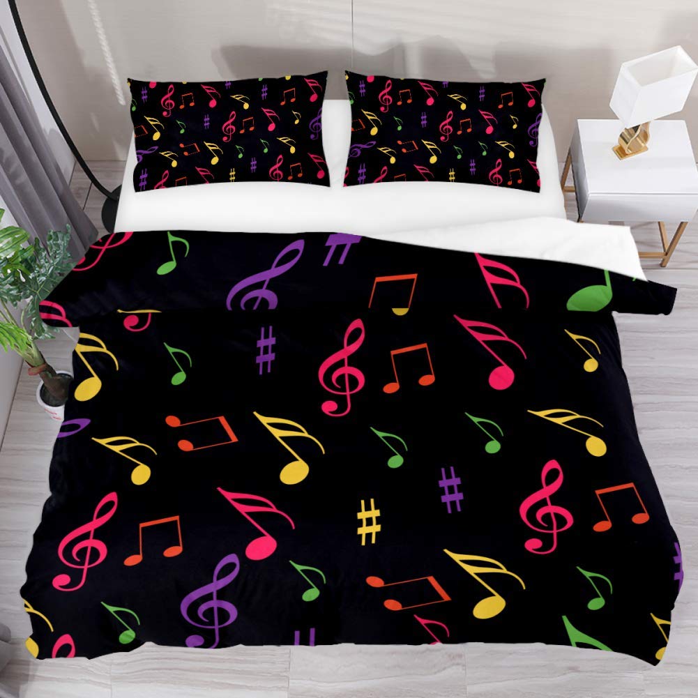 Colorful Music Note CLG1910037B Bedding Sets