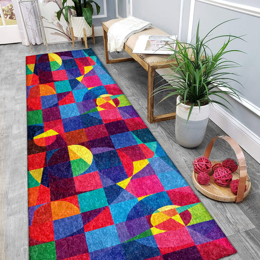 Colour Pattern DT2210007N Runner Rug
