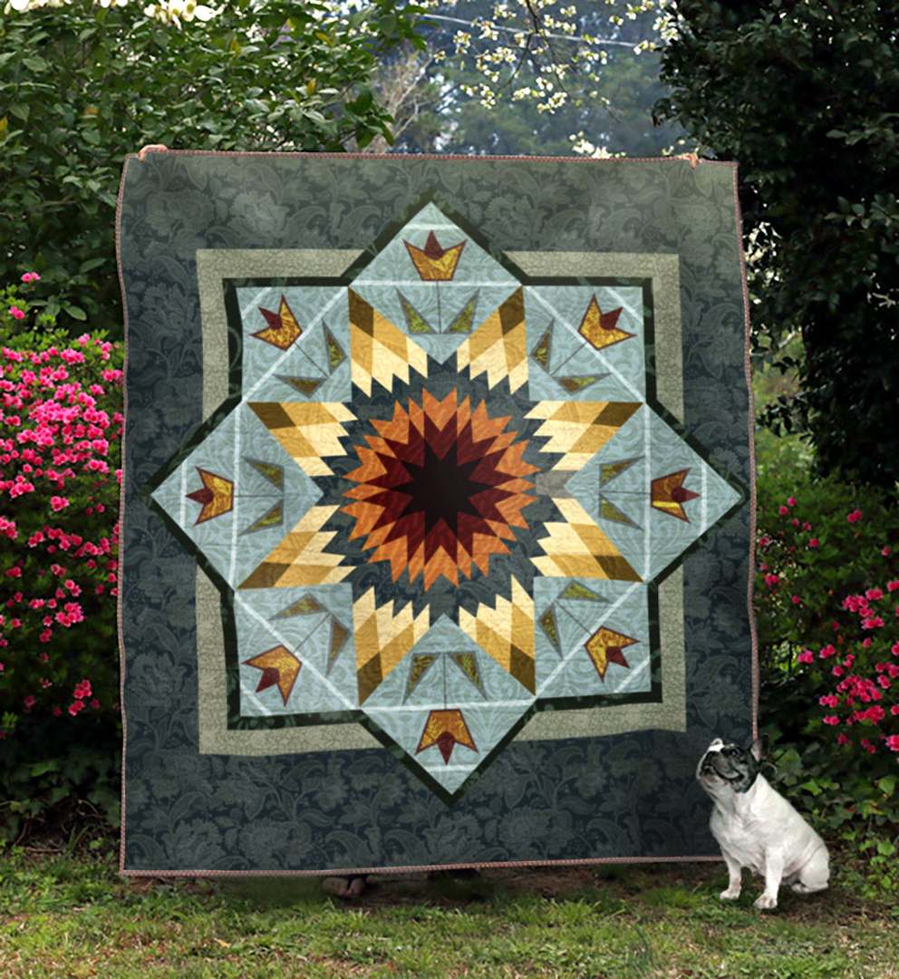 Compass Rose TD090514 Quilt Blanket