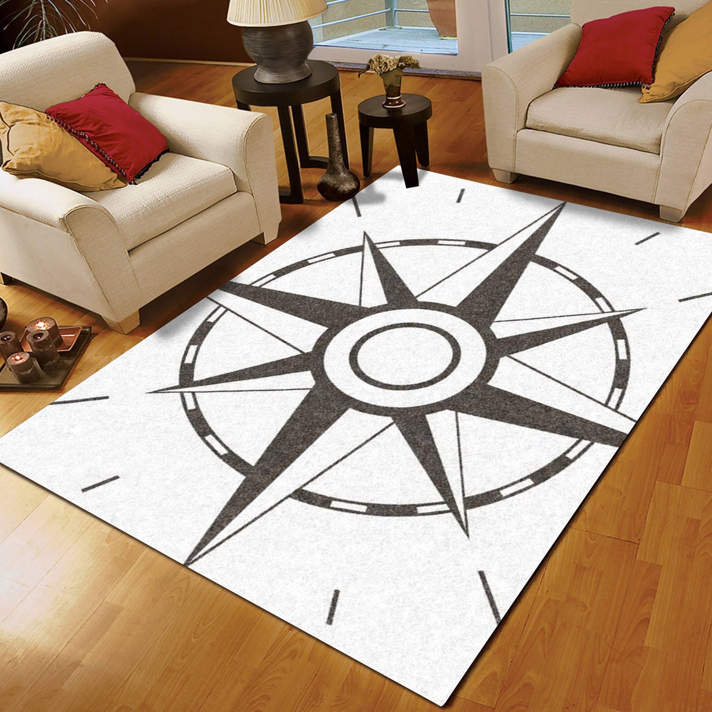 Compass Nautical CL22100168MDR Rug