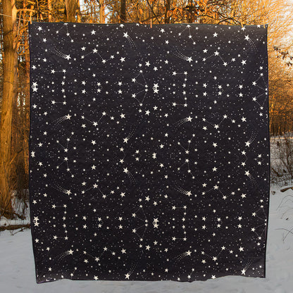 Constellation Star CL12100184MDQ Quilt Blanket