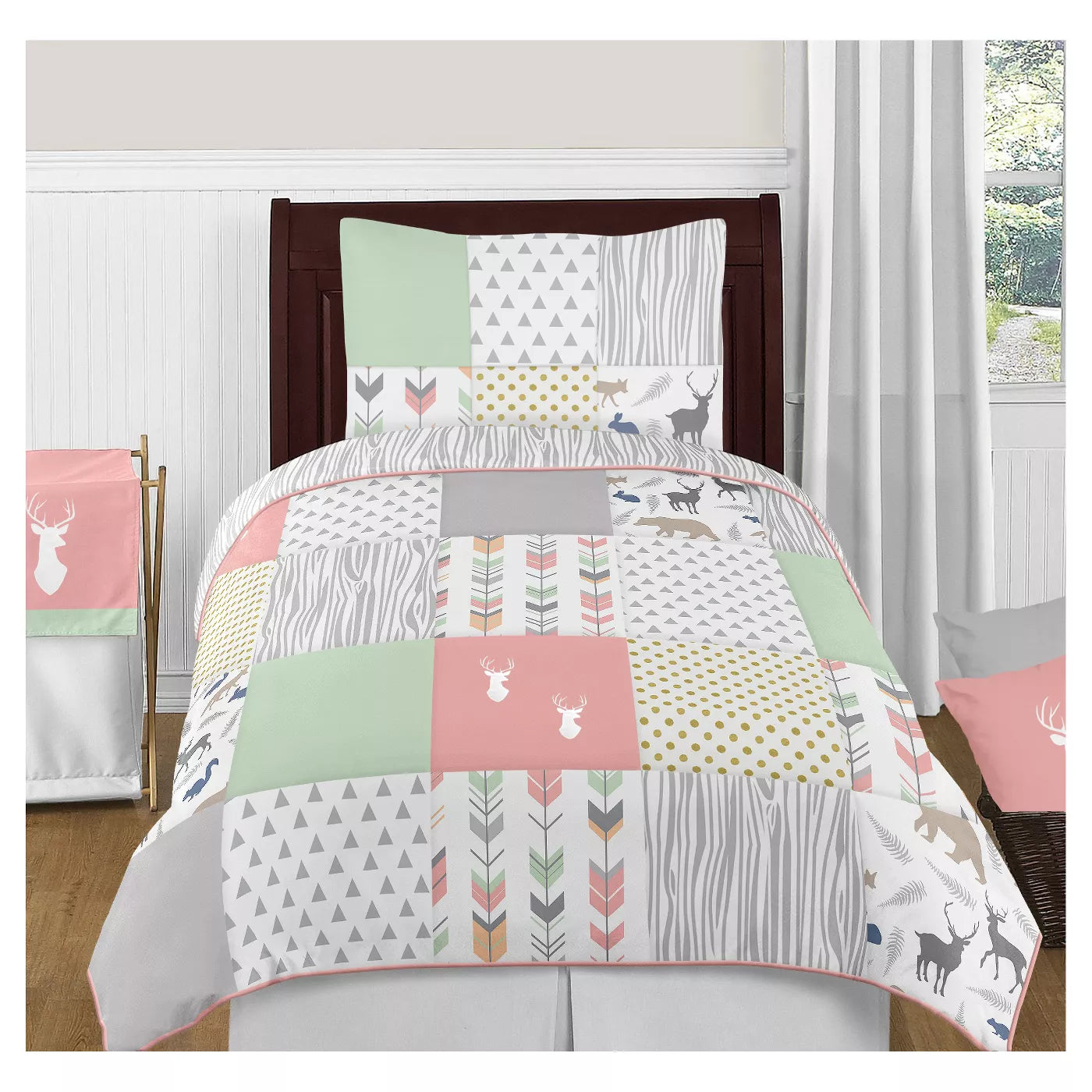 Coral Mint Woodsy CLA22101537B Bedding Sets