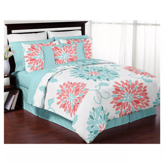 Coral Turquoise Emma CLA2110147B Bedding Sets