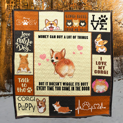 Corgi CL15100108MDQ Quilt Blanket