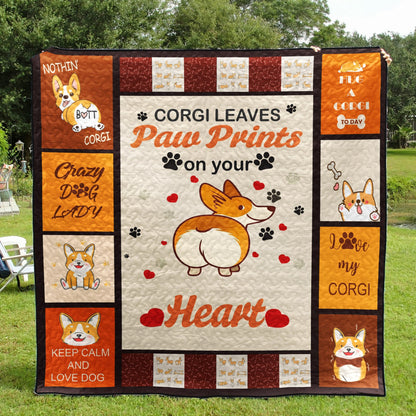 Corgi CL15100111MDQ Quilt Blanket