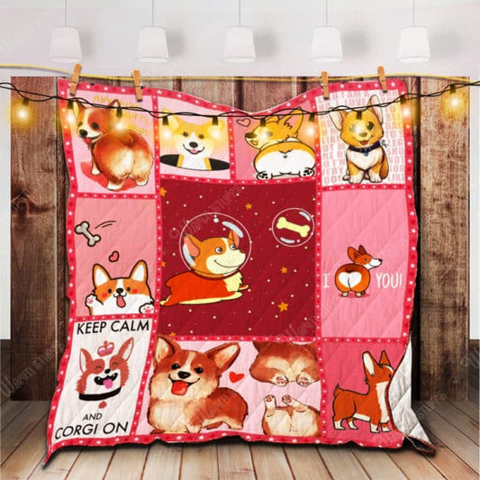 Corgi CLH0512201Q Quilt Blanket