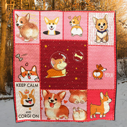 Corgi CLH0512201Q Quilt Blanket