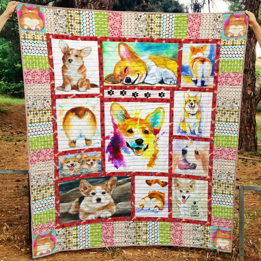 Corgi NA160704B TBG Quilt Blanket