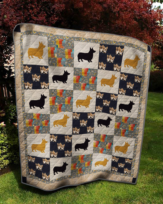 Corgi TD13110502 Quilt Blanket
