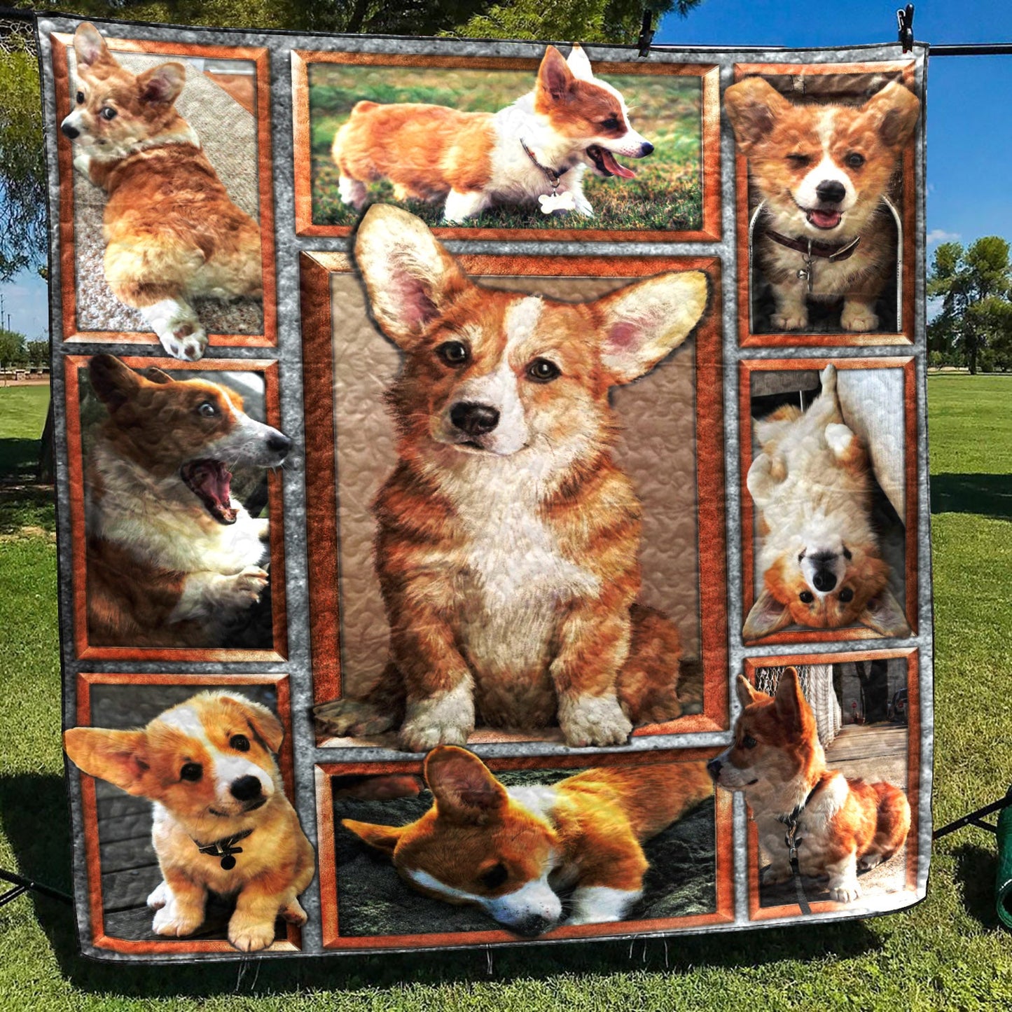 Corgi TD18110089 Quilt Blanket