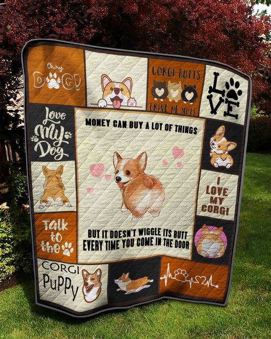 Corgi TD18110091 Quilt Blanket
