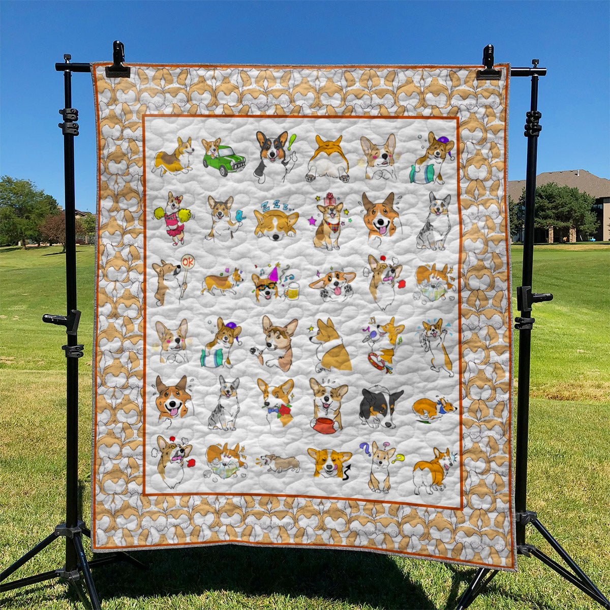 Corgi YH2910587 Quilt Blanket