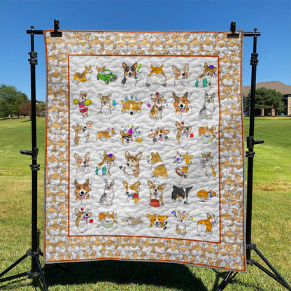 Corgi YH2910587 Quilt Blanket