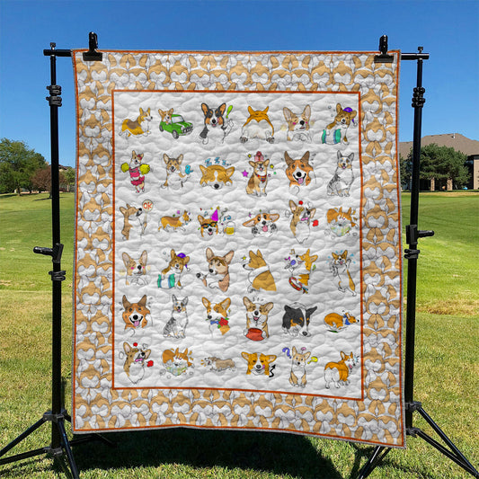 Corgi YH2910587 Quilt Blanket