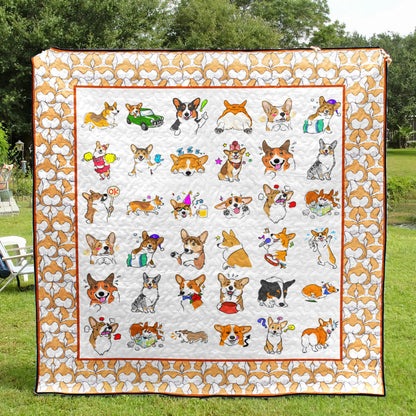 Corgi YH2910587 Quilt Blanket