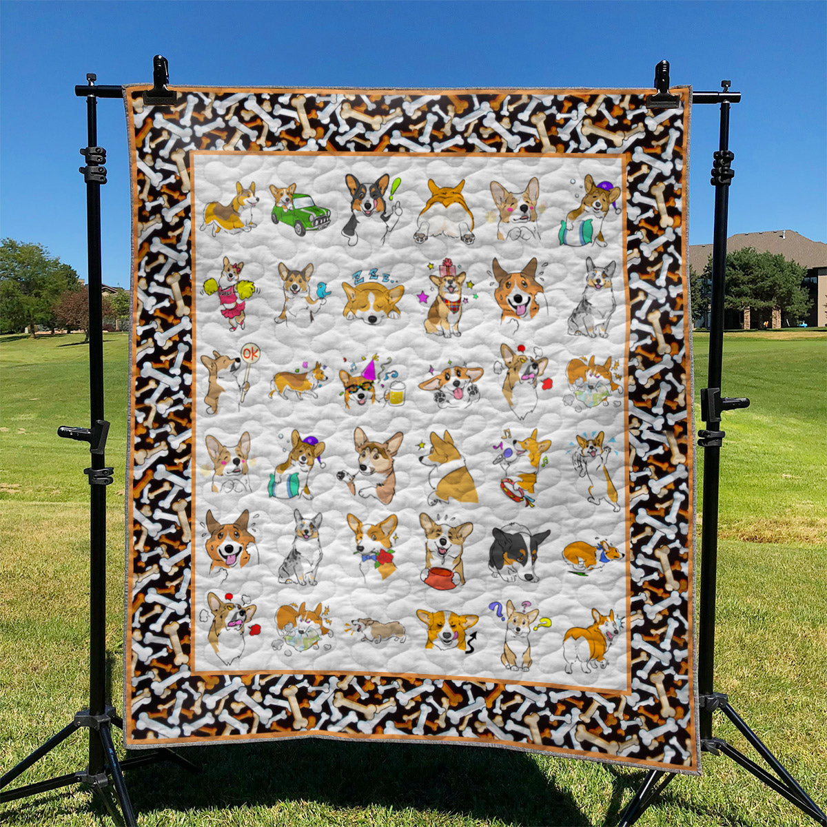 Corgi YH2910590 Quilt Blanket