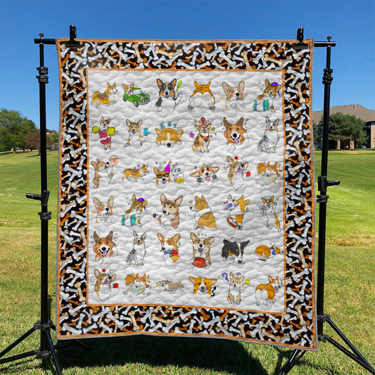 Corgi YH2910590 Quilt Blanket