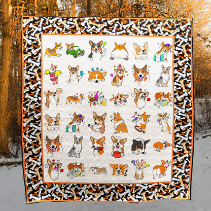Corgi YH2910590 Quilt Blanket