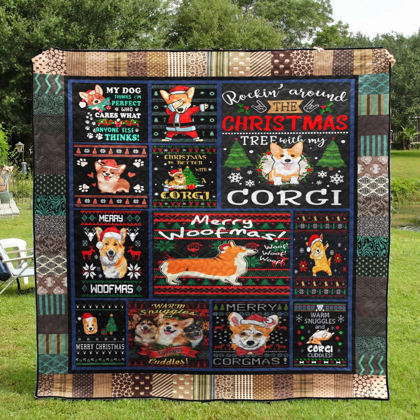 Corgi TD2809307 Quilt Blanket