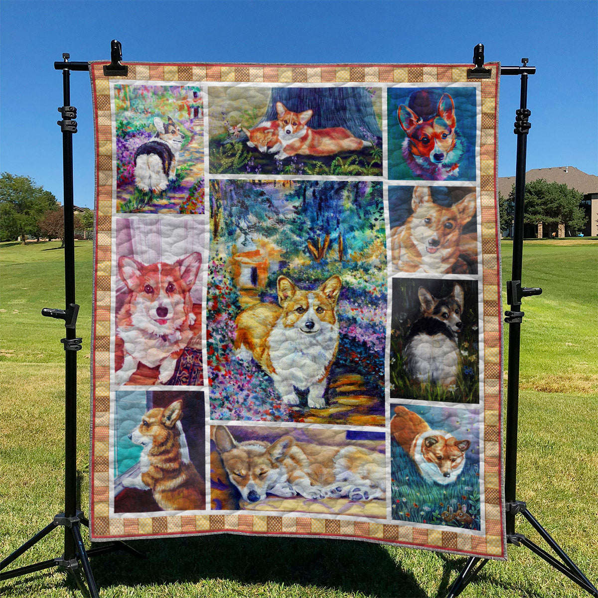 Corgi YH2910597 Quilt Blanket