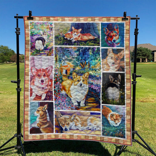 Corgi YH2910597 Quilt Blanket