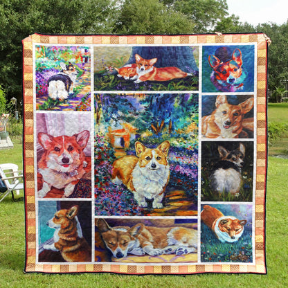 Corgi YH2910597 Quilt Blanket