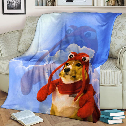 Corgi BT300837F Sherpa Fleece Blanket