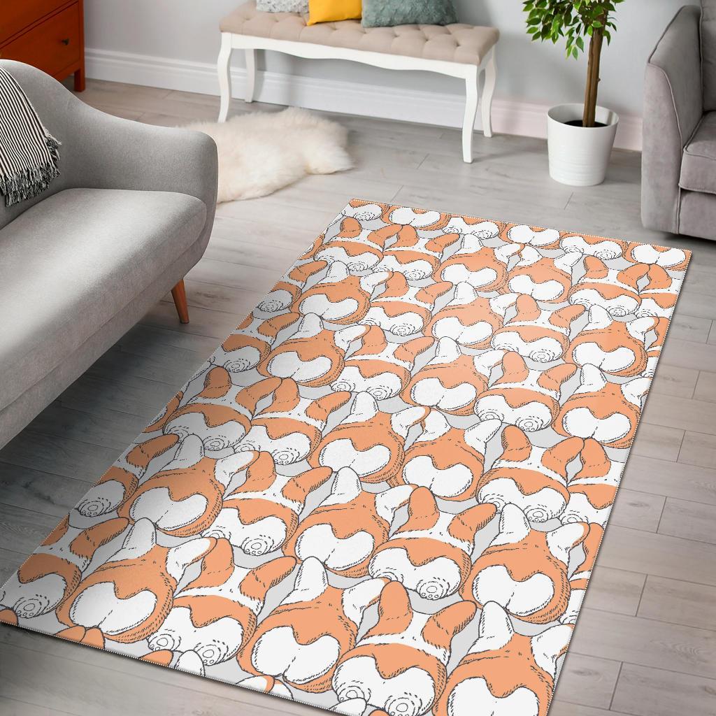 Corgi Butt CL12100341MDR Rug