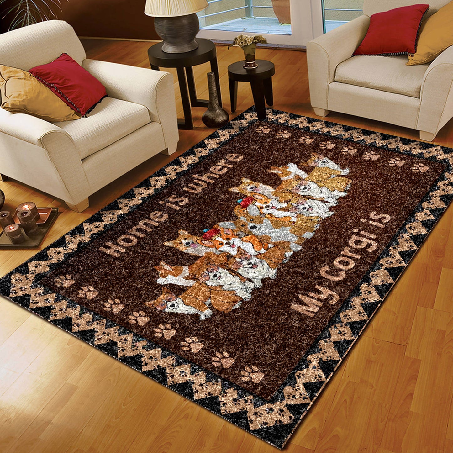 Corgi CLA1910084R Rug