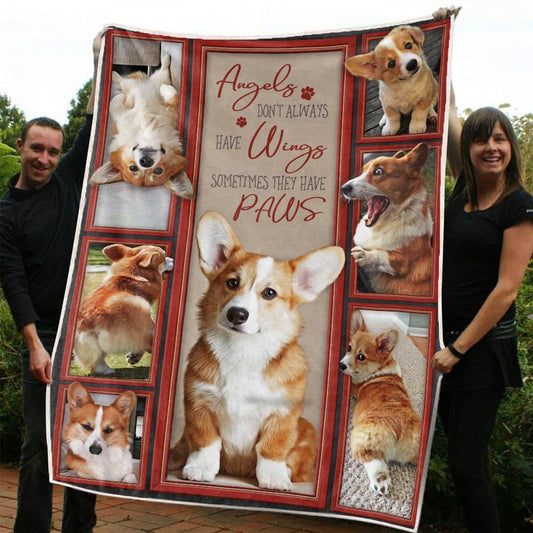 Corgi CLM1710068S Sherpa Fleece Blanket