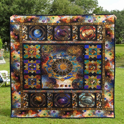 Cosmos Quilt Blanket TM301004