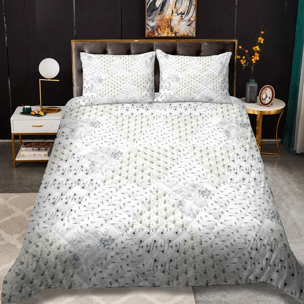 Cottage Classics Kamala Floral CLA0611106B Quilt Bedding Set